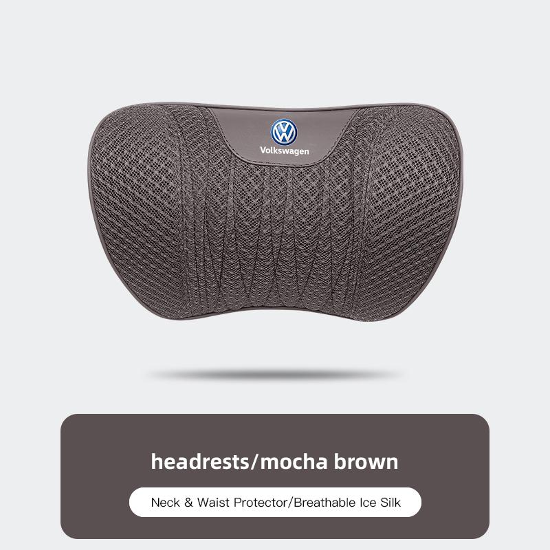 

Для VOLKSWAGEN VW Автомобільне сидіння Шовкова подушка для шиї Подушка для сидіння водія Підголівник Задня подушка для Volkswagen Polo Golf Tiguan Passat Sharan