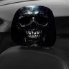 2 Pcs Ghost Car Headrest Covers 2D Stretch Car Interior Decor Car Seat Headcover  All Seasons