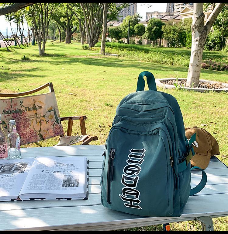 

Школьный рюкзак высокая ценность спина пара альпинизм многоцелевой досуг простой легкий универсальный большая вместимость