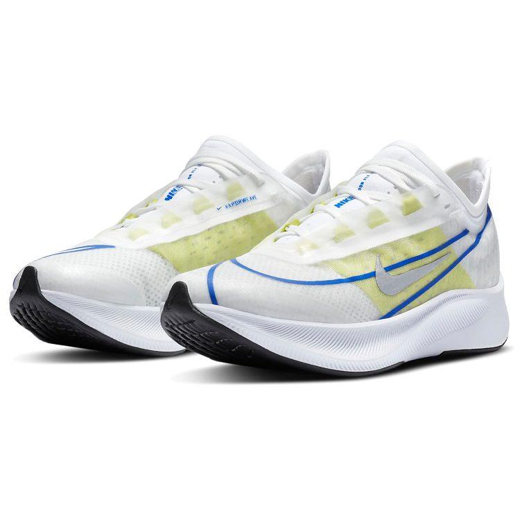 Nike Zoom Fly 3 'White Silver Blue Lime' Women's AT8241-104