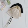 Women's Bonnet Punching SS See-through Slit Hat