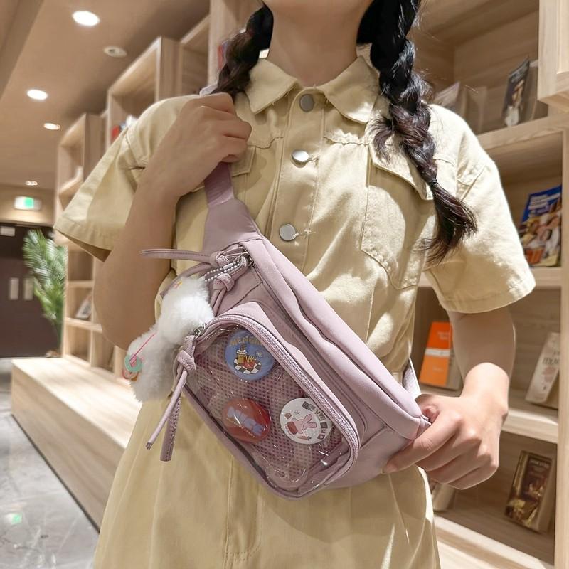 Прозрачная поясная сумка — фото 6