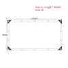 1PCS Transparent PE Rainproof Cloth Rainshed Insulation Plastic Cloths Outdoor Engineering Protective Cover Garden Courtyard Windproof Tarpaulin