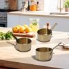 Mini Cast Iron Sauce Pan Presentation Display Rustic Tapas Side Dish 60/80/100ML