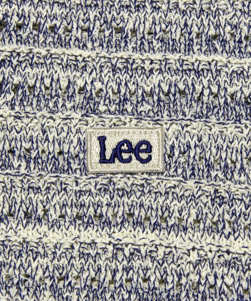 LEE Color Mix Knit Vest Sand Beige