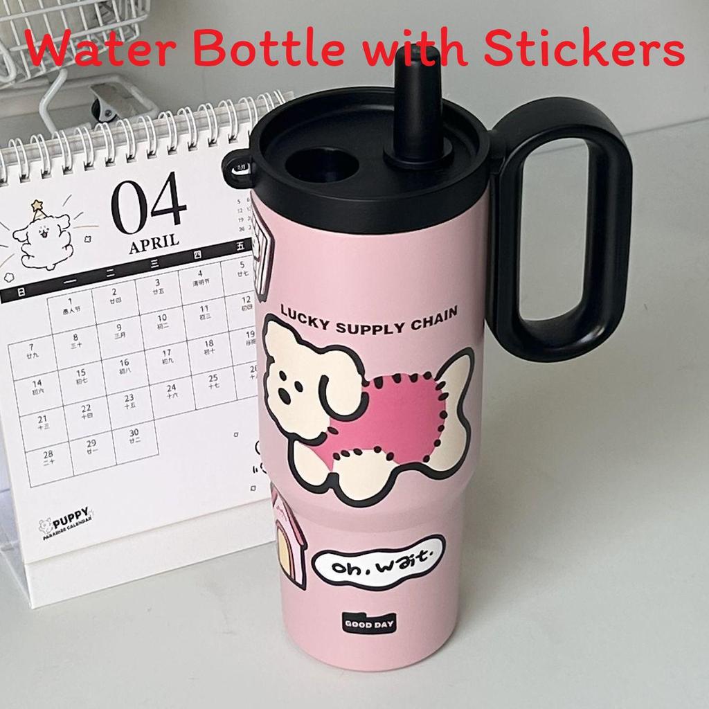 Summer Cooling Water Bottle With Handle 316 Stainless Steel Insulated Cup For Home Outdoor Car Use
