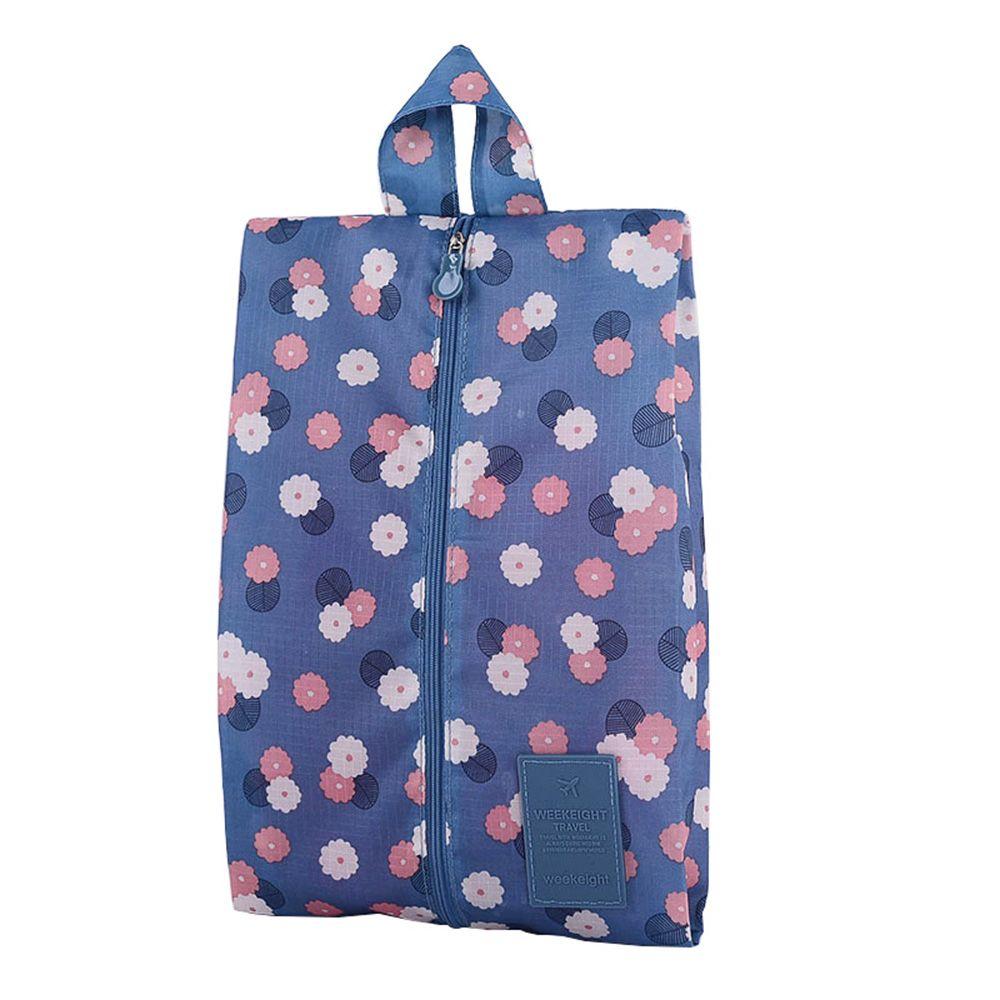 Nylon Dustproof Waterproof Storage Organizer Pouch Shoes Storage Bag with Zipper Travel Shoe Bags