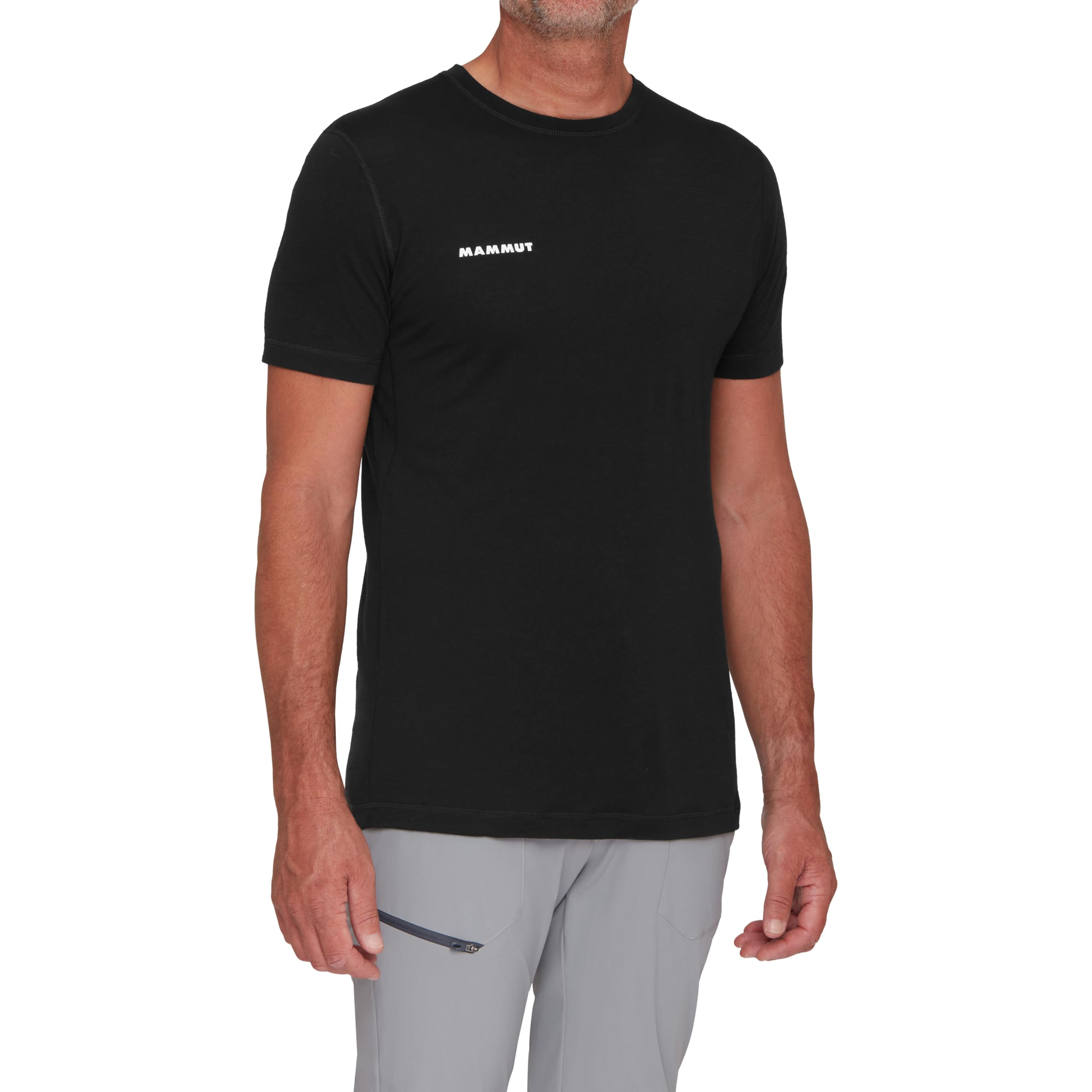 

Mammut Мужская футболка Tree Wool FL черная 1017-06660 чёрный