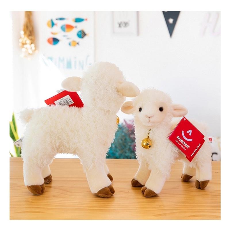 Aurora Bell Sheep Plush Toy Soft And Cuddly Stuffed Animal For Children's Birthday Gift Wholesale