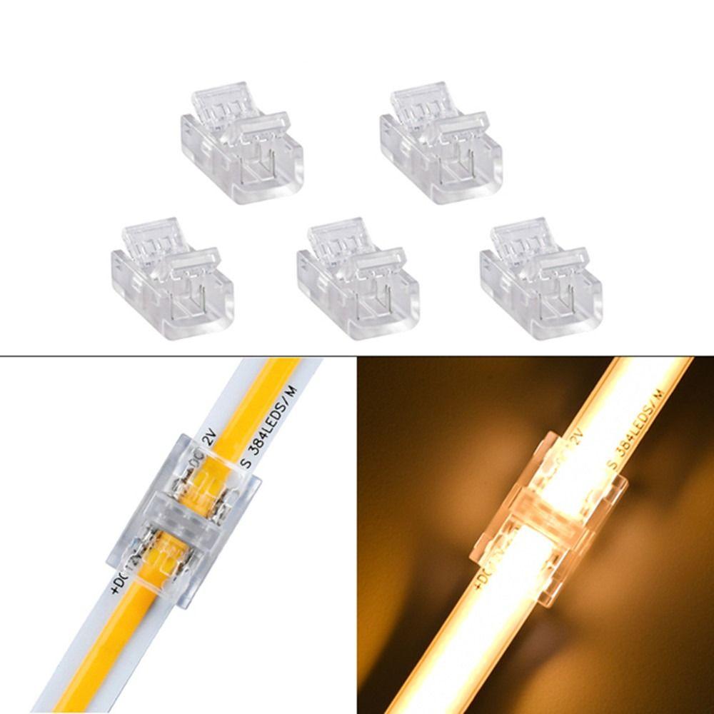 Clips Extension Wire Lights Fixed Clamp LED Strip Connector LED Connectors COB Strip Connector