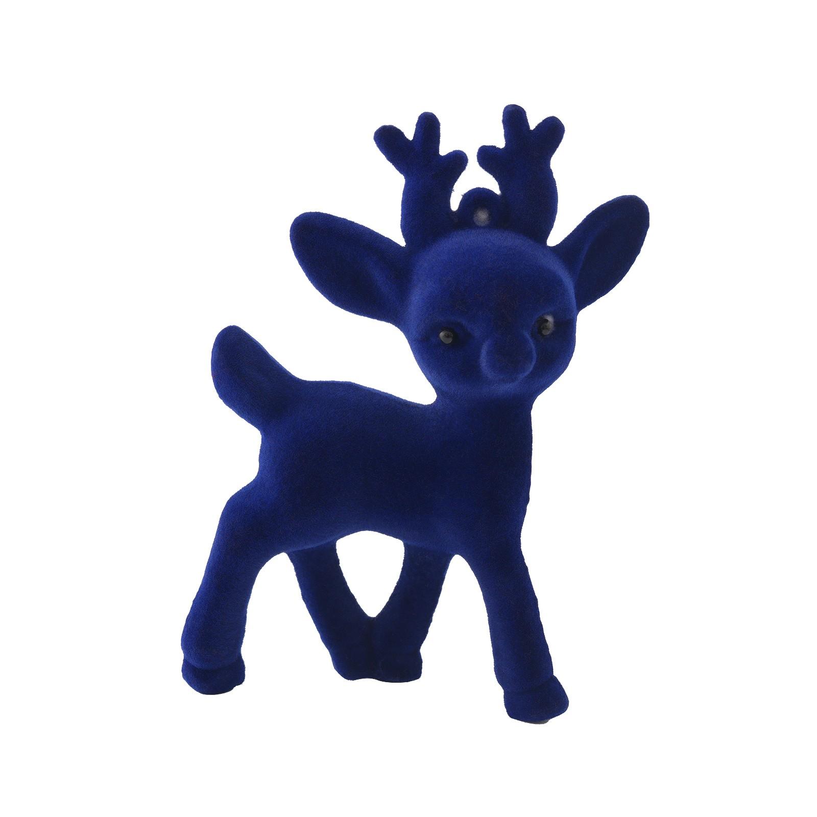 Animal Model Deer Desktop Decoration Simulation -tailed Deer Ornaments One Size