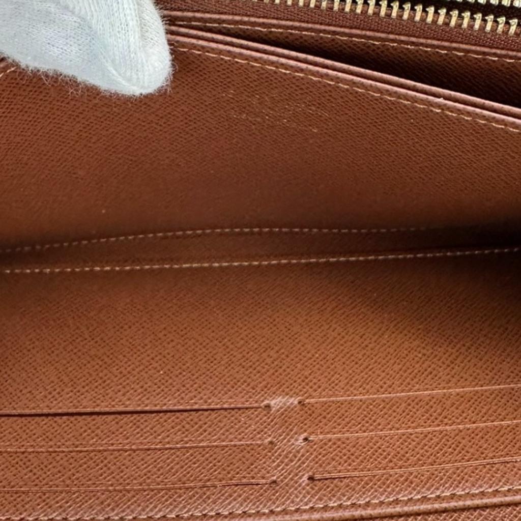 Louis Vuitton Monogram Zippy Wallet Long Wallet Purse Monogram Canvas  M42616 Used