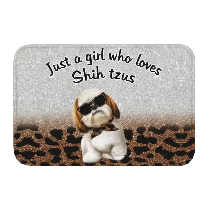 Van Gogh Starry Night Art Style Dog Living Room Door Mat Carpet Classic Painting Beret Dog Pattern Anti-slip Rug for Home Decor