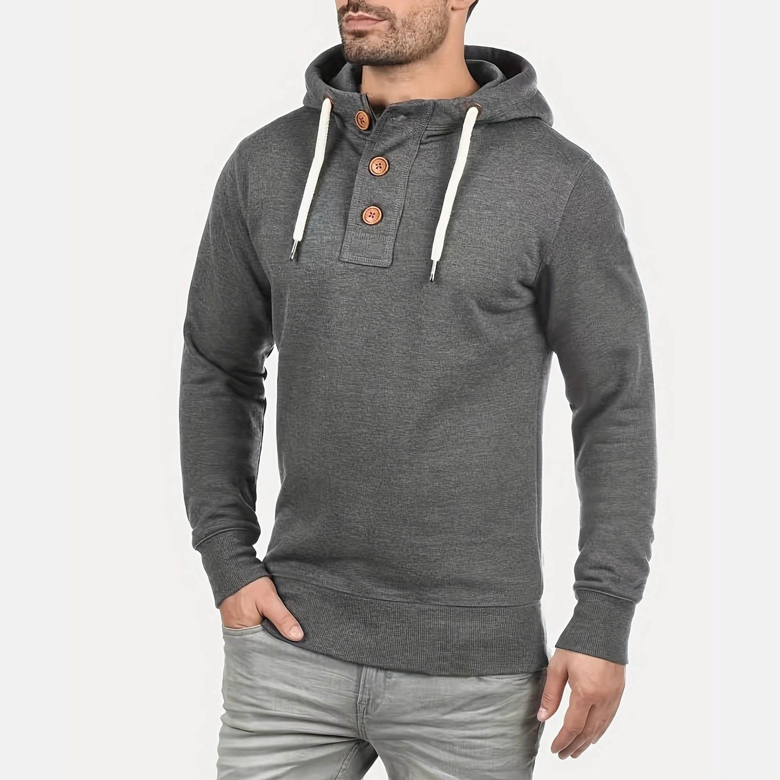 

Осенний мужской свитер с большим капюшоном и цифровым принтом, новый большой базовый свитер XXL