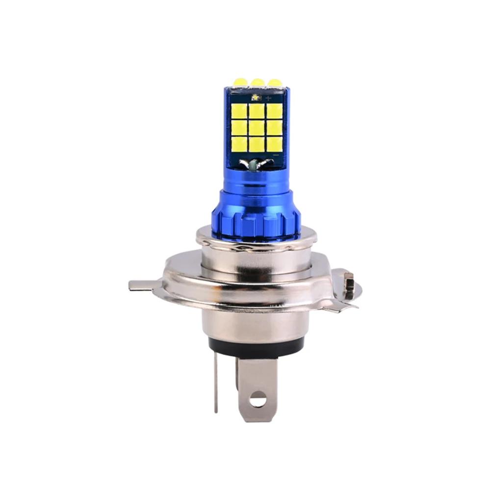 High Bright Motorcycle LED Headlight H4 H6 BA20D P15D Hi/Low Headlight Bulb Motor Driving Lights DRL Front Energy-Efficient Lamp