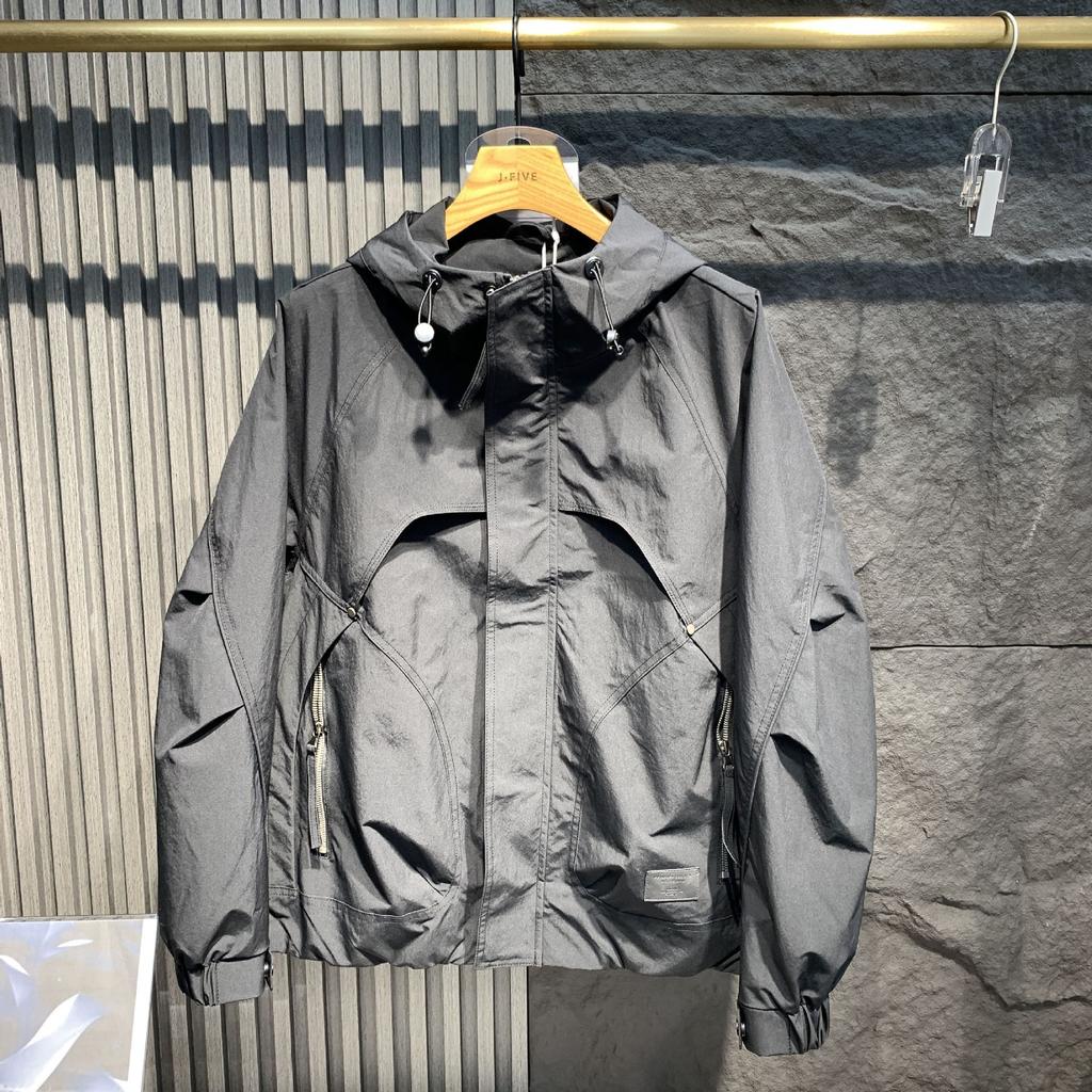 Hooded Jacket Autumn New Trend Fashion Casual Loose Jacket Top