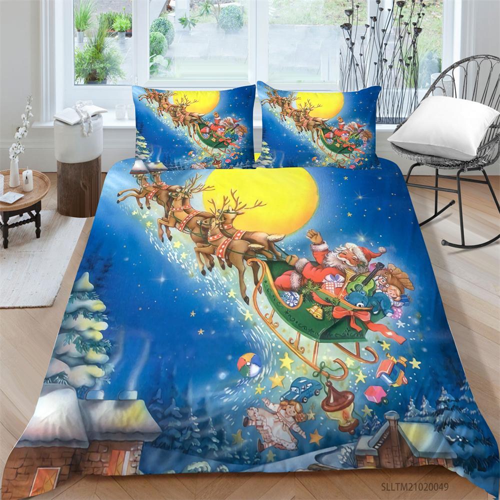 Duvet Cover Catton 3D Printing Home Textiles with Pillowcase Soft Quilt Cover Children Teen Bedding Cover Suit