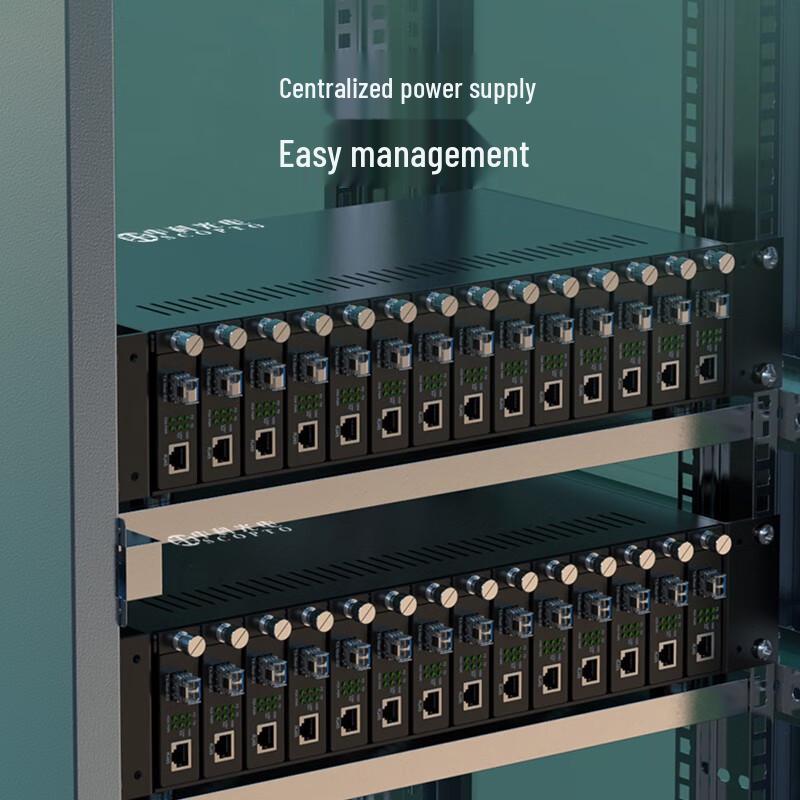 Switch de Fibra Óptica Gigabit Zhongke Optoelectronics ZK-GE/116-SFP