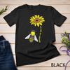 Sunflower Bee You Are Sunshine Vintage Nature Environment T-Shirt Unisex T-shirt