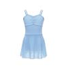 Chiffon Skirt Ballet Leotard Sleeveless Design Dance Leotard  Gymnastics Practice