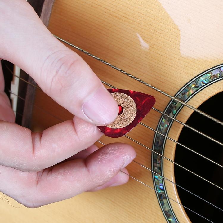 20pcs Anti-slip Handle Grip Cork Patch Plectrums Standard Guitar Pick Cork Grips