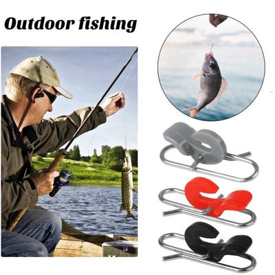 10 Pièces Clips de Puissance de Pêche Acier Inoxydable Changement Rapide Clip d'Appât Connecteur Snap de Pêche pour Eau Douce Eau Salée