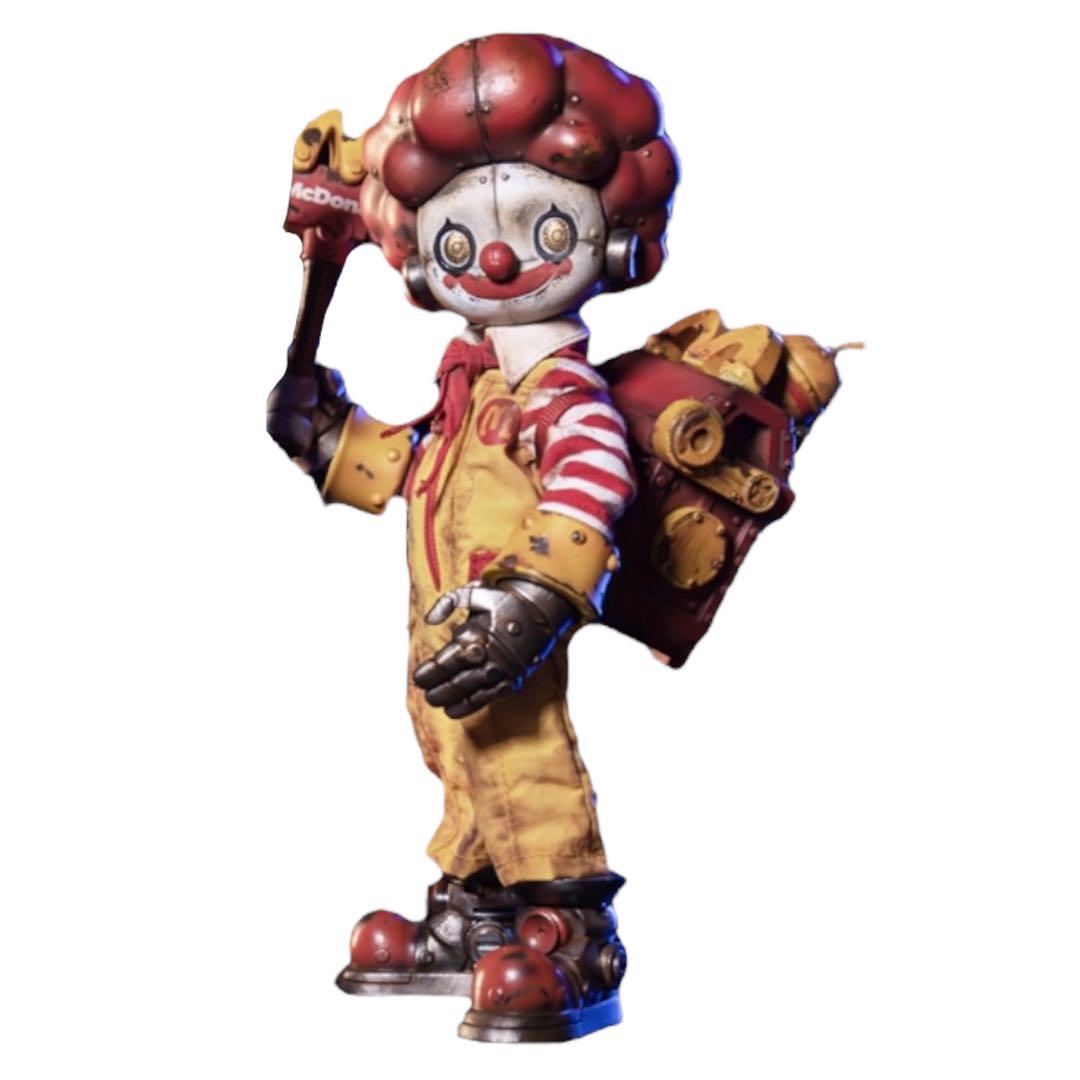 

[Б/У] Wasteland Crazy Clown Мак Экшн-фигурка Арт-игрушка