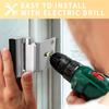 Home security door lock reinforced door lock  silver