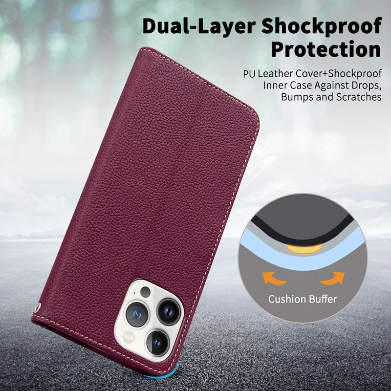 Wallet Case for iPhone 14 13 12 11 Samsung S23 S22 S21 S20 S21FE A13 A23 A33 A53 Xiaomi Redmi Note 12 11S 10S 9S Redmi 10 9A 8A PU Leather Flip Cover
