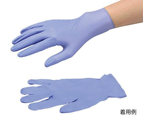 Nabis Nitrile L 1 Box General Medical Food Sanitation Act Compliant Gloves, Powderless, Size, (100 Pieces), Equipment, / 8-9956-11