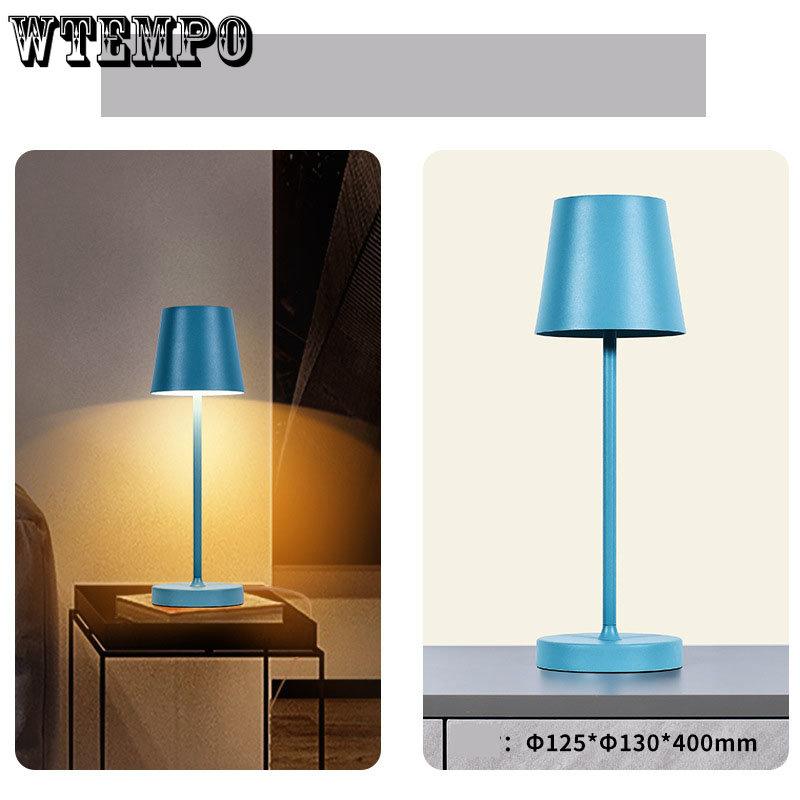 Outdoor Restaurant Bar Atmosphere Lamp Eye Protection Simple Bedside Night Lamp Table Lamp Ins