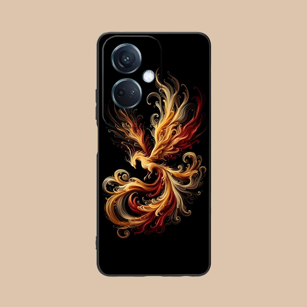 Luxury Phoenix Mobile Cell Phone Case for OPPO Find X9 X8 X7 X6 X5 X3 X2 Plus s Pro Ultra Lite Colorful Printing Cover Pretty