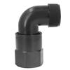 Garden Hose Elbow Movable 360 Degrees  Arbitrary Rotation Plastic Elbow Connector Hose Adapter with G2