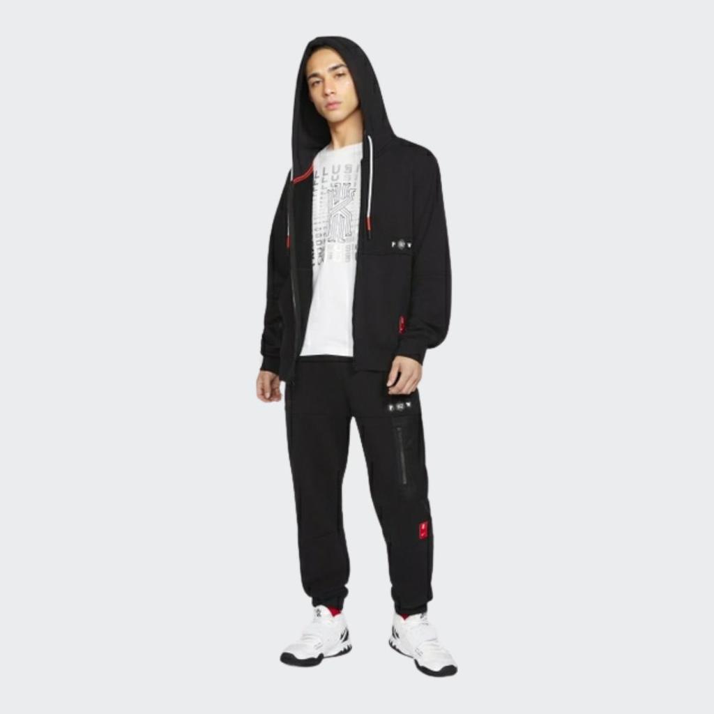 Nike Pánská mikina s kapucí na zip Černá CK6742-010