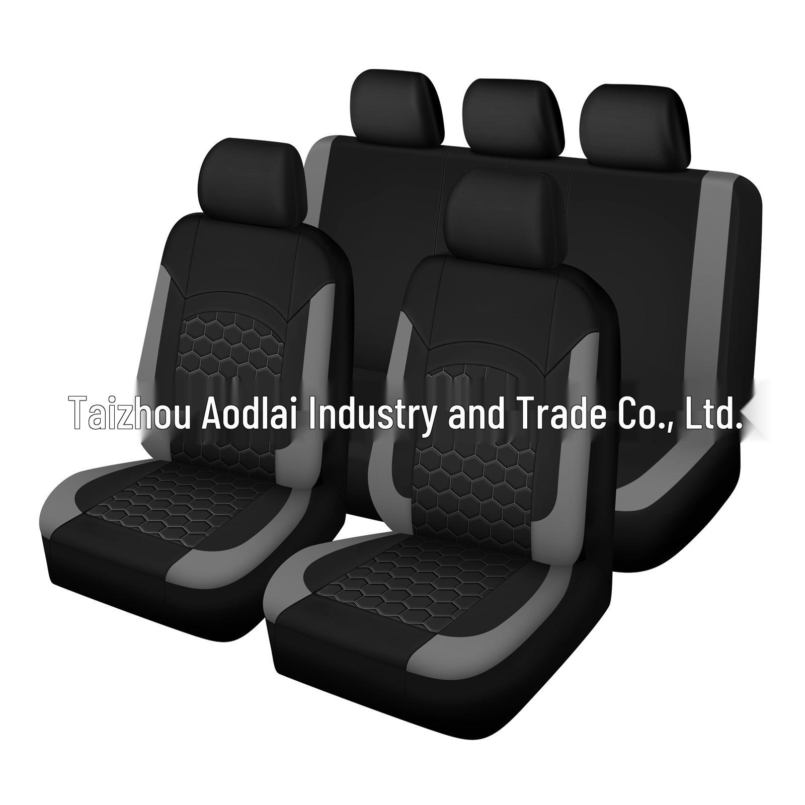 

Универсальный экологичный чехол на автокресло на все сезоны - Полиэстеровая подушка Universal 5-seater серый