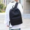 Mochila Universitaria Estilo Japonés – Unisex, Diseño Simple, Bolsa de Viaje para Ordenador con Logo