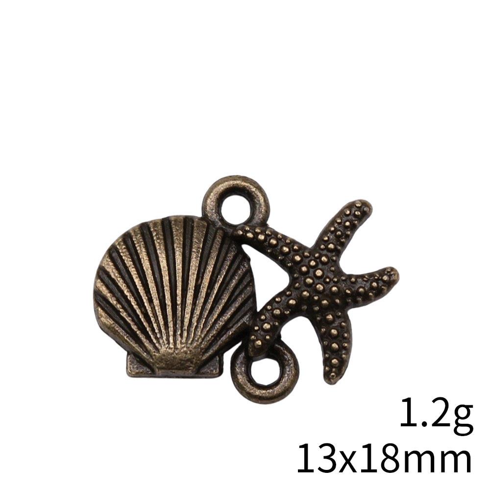 Mother's Day Charms For Needlework Starfish Charms Pendant Clearance Sale Items Pendants For Bracelets
