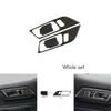 Stylish Carbon Fiber Inner Door Handles Bowl Trim For Ford Mustang 2015-2017