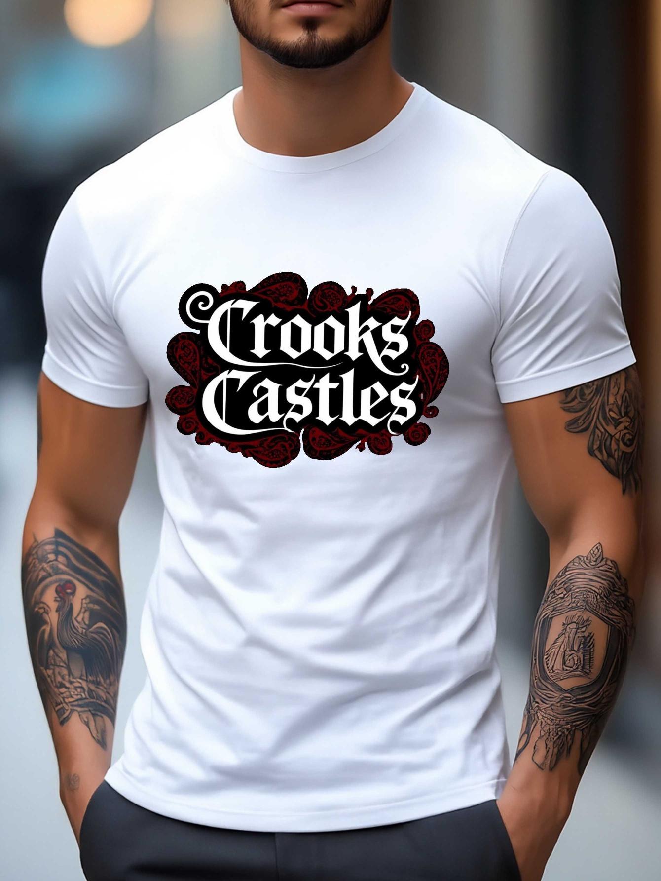 Crooks Castle Graphic T-shirt - 606 Cotton Blend S