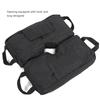 2PCS 600D Oxford Cloth Black Outdoor Canopy Detachable Bearing Fixed Sandbag Awning Sun Umbrella