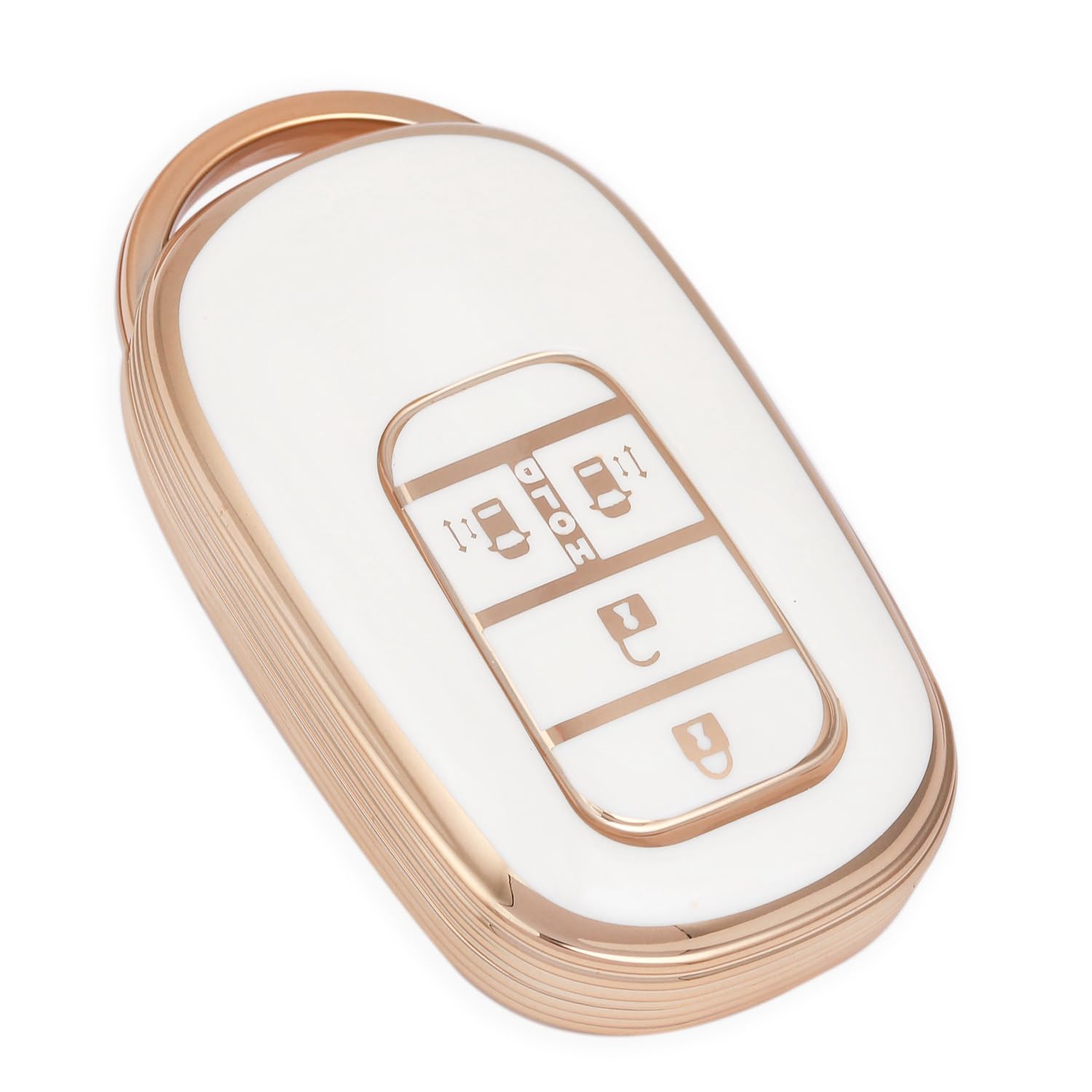 

[YANMW] Чехол для ключа N-BOX Custom JF5 JF6 Совместимый Honda New Step Wagon Чехол для ключа Key Case белый