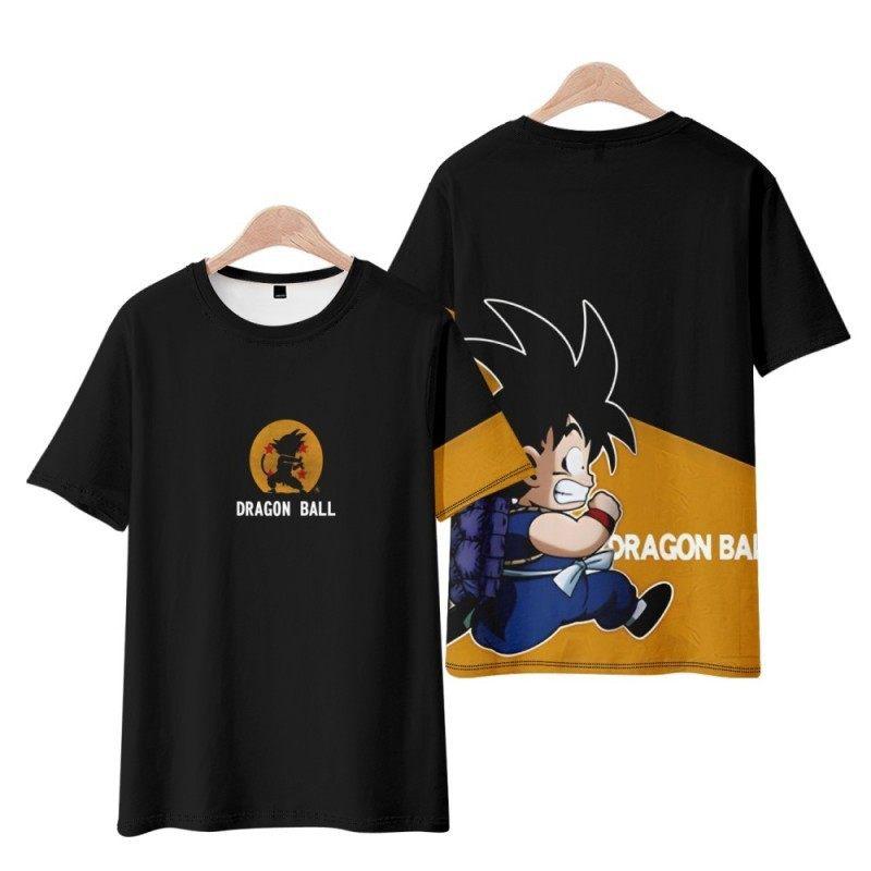 2026 Summer Dragon Ball Retro Fitness T-shirt Men's Oversized 3D