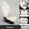 Bingo PLUS Leather Car Seat Cushion - Universal, New Model for All Seasons, Fits Special Cars, 5-Seat