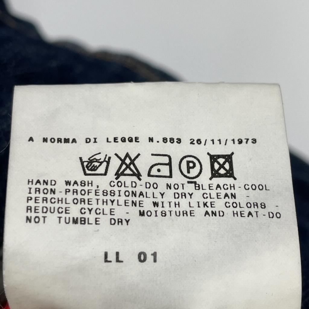 D&G Indigone Denim Gold Hardware Italian Made Trench Coat Coat S IndigoUsed