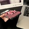 3D Cartoon Embroidered Horse Phone Case for Apple 17 Pro/16 with Silk Screen Large Hole Design