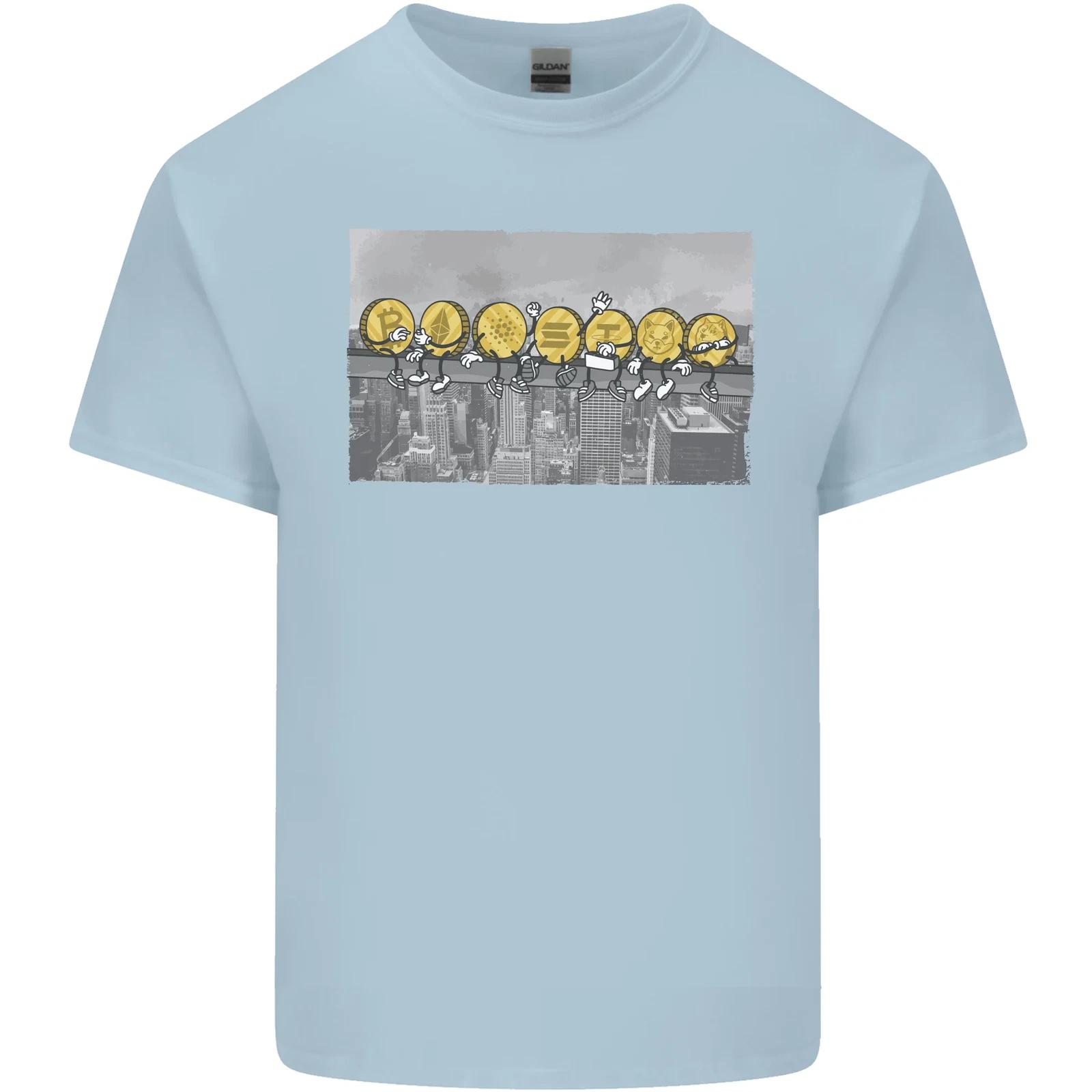 Crypto Workers New York Parody Funny Bitcoin Kids T-Shirt Childrens 4XL