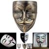V For Vendetta Witte Koperen V Monster Hars Masker Halloween Feest Maskerade Kostuum Accessoire voor Cosplay