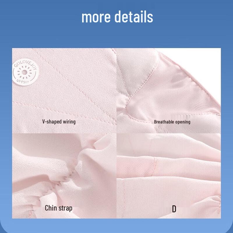 Lilang Summer Outdoor Sun Protection Chiffon Face Mask