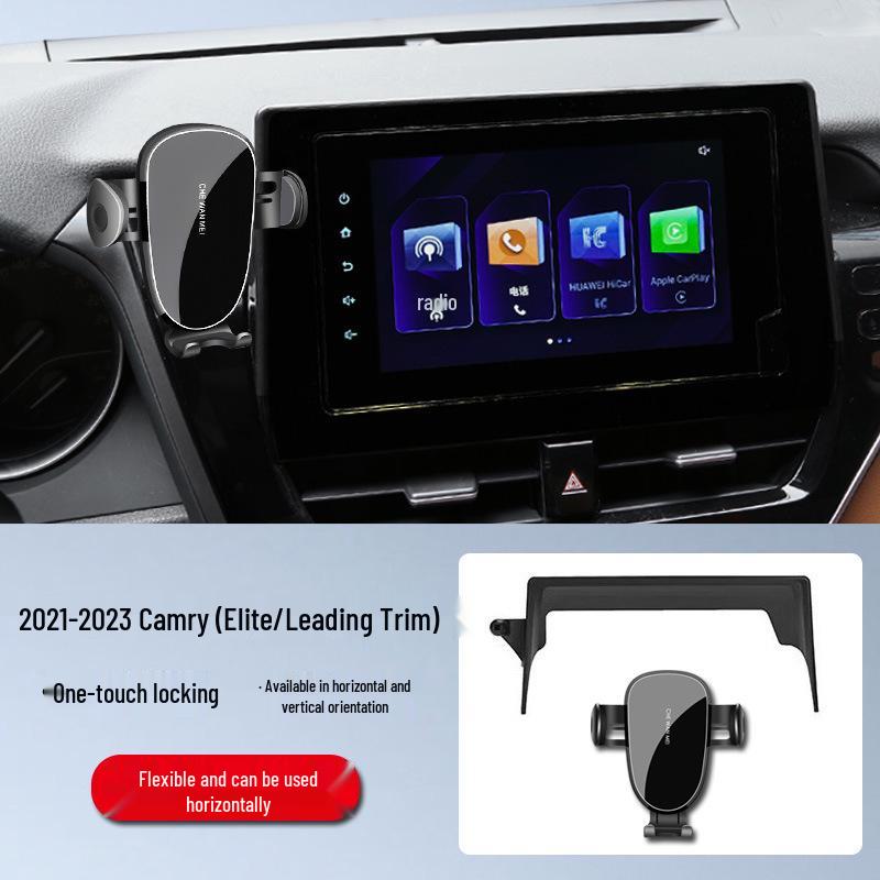 Toyota Camry 2023 8th Gen Car Mount - Luxury & Fashion Edition, Large Screen Center Console.