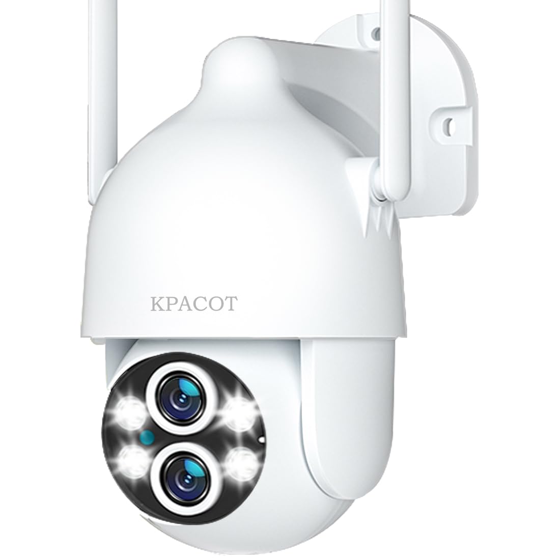 

10x digital Outdoor security wireless security 2K surveillance human automatic audio and optical preset nighttime color motion detection alarm alarm